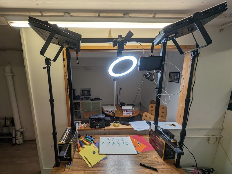 Lighting set up