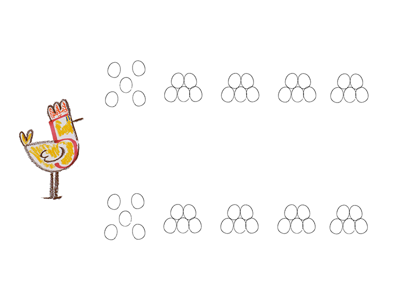 Counting eggs