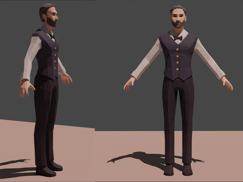 Ulysses S Grant character model